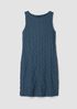 Bubble Jacquard Bateau Neck Dress