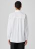 Washed Organic Cotton Poplin Classic Collar Shirt