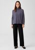 Cashmere Silk Bliss Turtleneck Box-Top