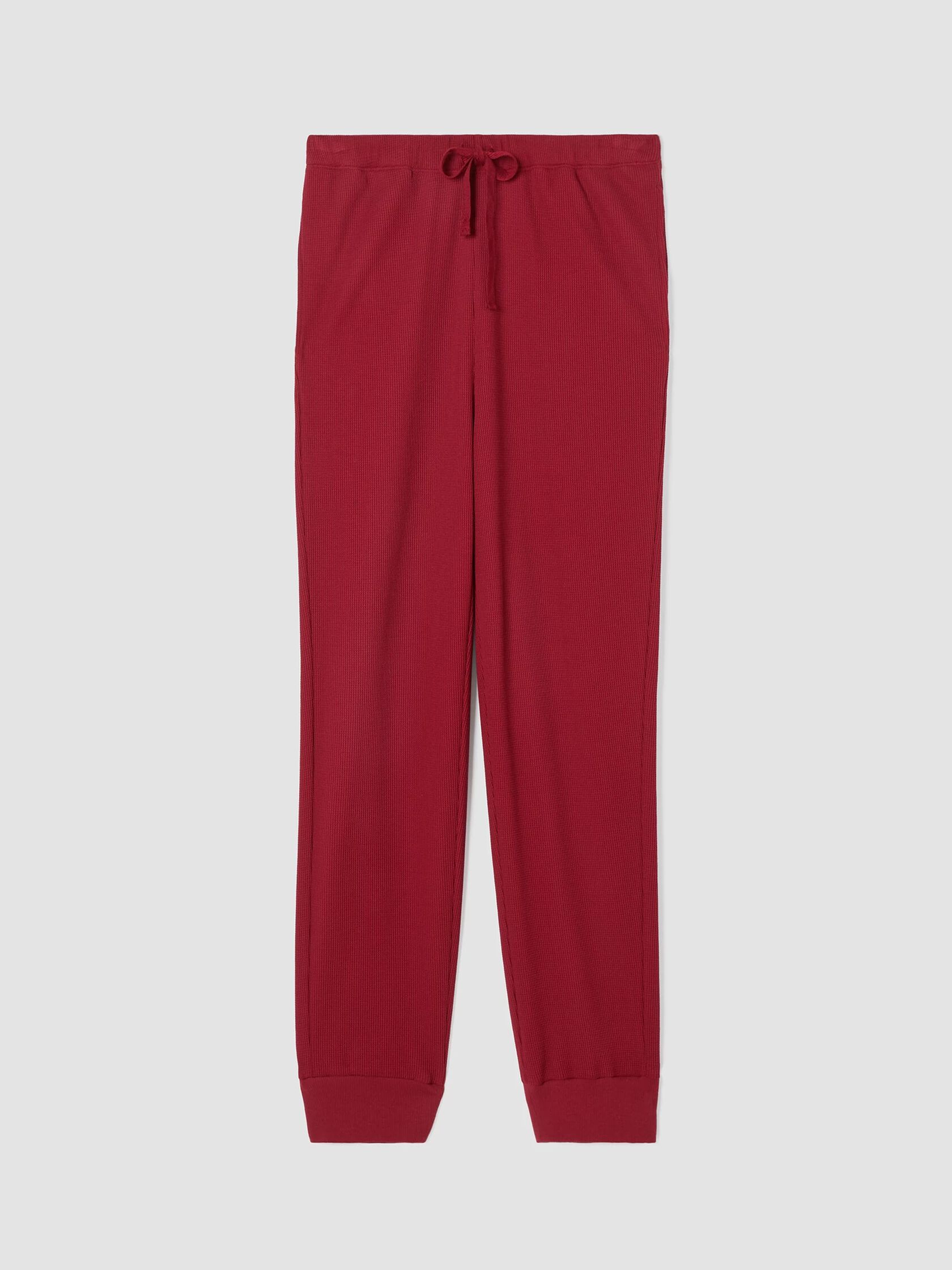 Cozy Organic Cotton Thermal Jogger Pant