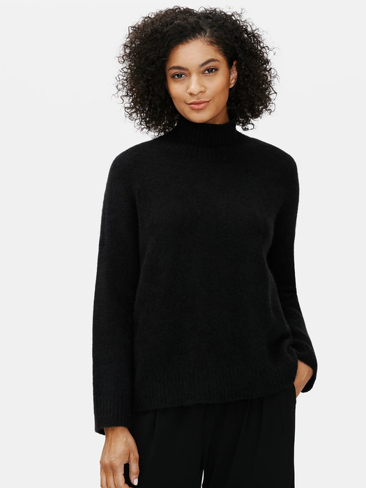 Cashmere Silk Bliss  Turtleneck Box-Top