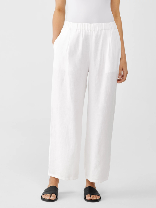 Organic Linen Straight Pant