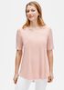 Fine Tencel Jersey Rounded V-Neck Tunic