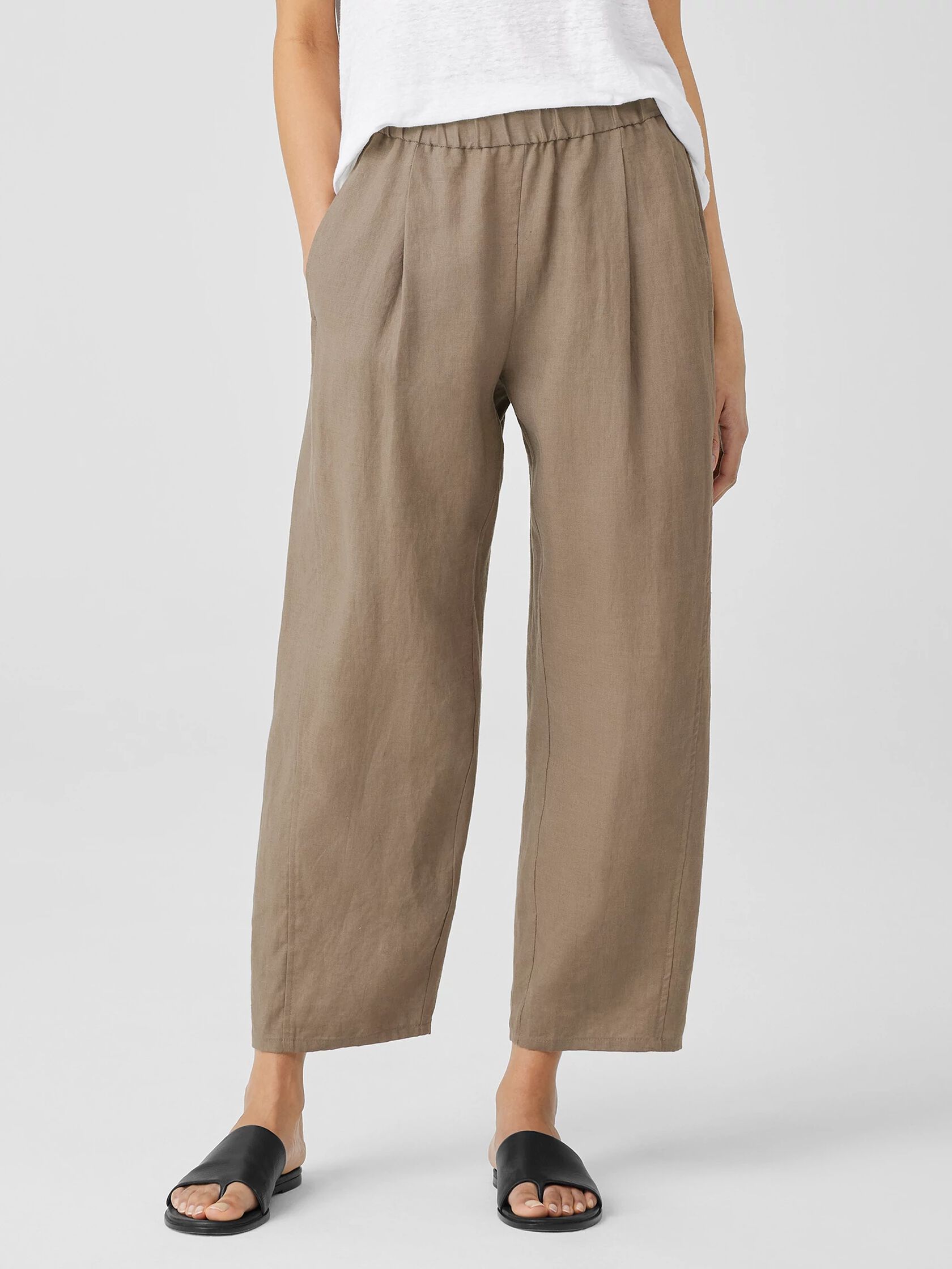 Organic Linen Lantern Pant