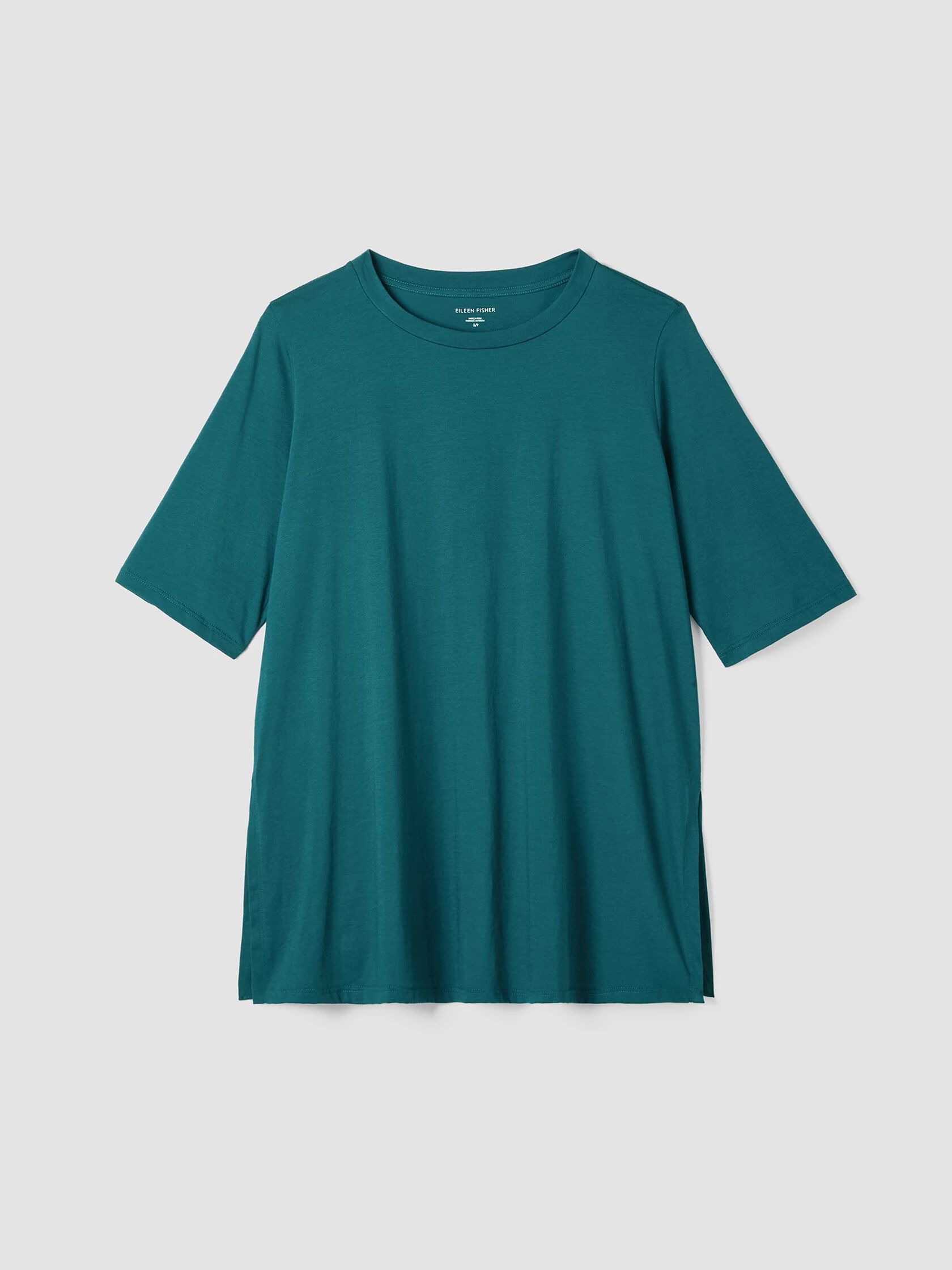 Organic Pima Cotton Jersey Long Tee