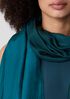 Hand-Dyed Silk Scarf