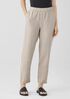 Organic Linen Tapered Pant