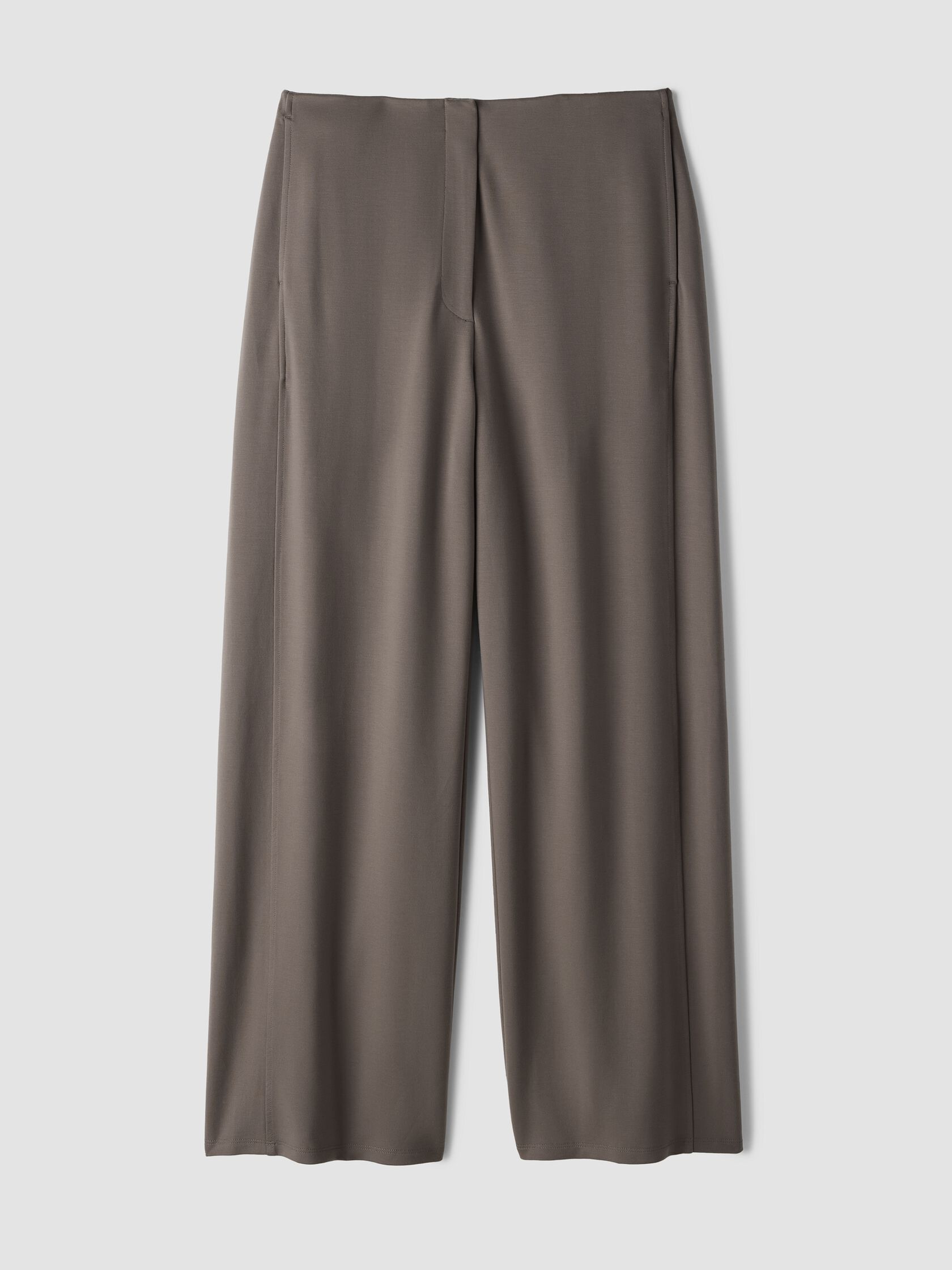 Washable Flex Ponte Wide-Leg Pant