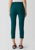 Pima Cotton Stretch Jersey Capri&nbsp;Leggings