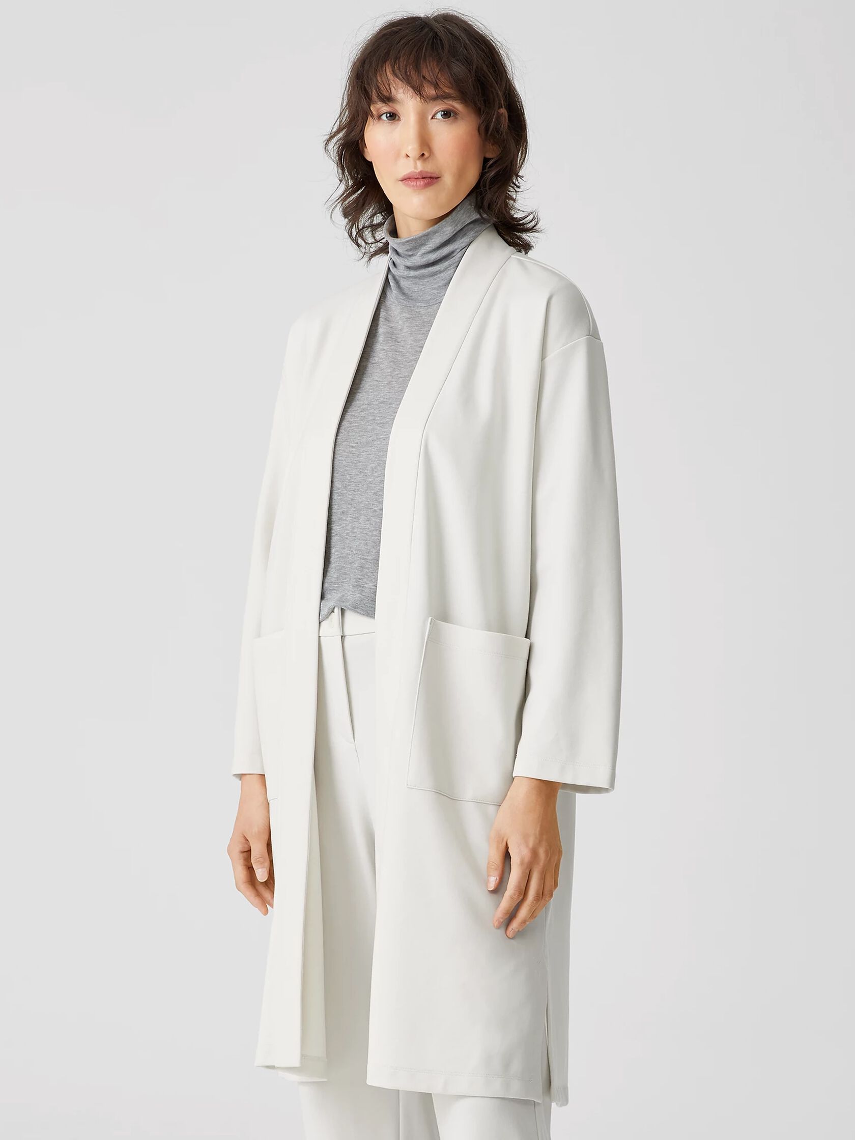Flex Ponte Belted Jacket