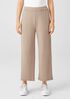 Lightweight Organic Cotton Terry Straight Pant