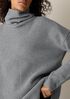 Recycled Wool Cashmere Turtleneck Top