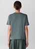 Organic Pima Cotton Jersey Round Neck Tee