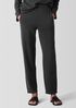 Garment-Dyed Terry Slouchy Pant