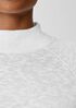Organic Cotton Linen Slub Funnel Neck Top