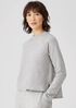 Cozy Brushed Terry Hug Raglan-Sleeve Box-Top