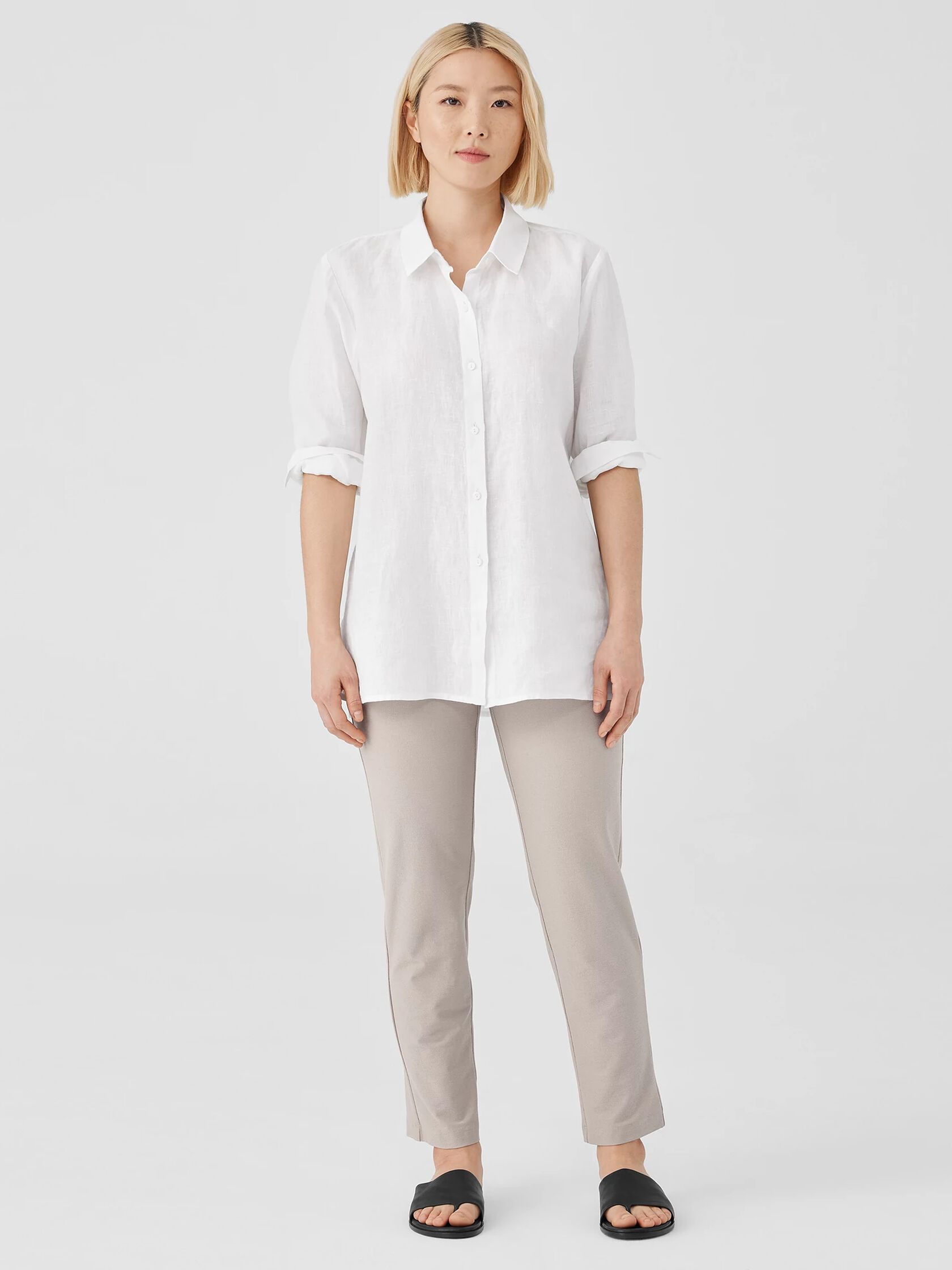 Washable Stretch Crepe Pant