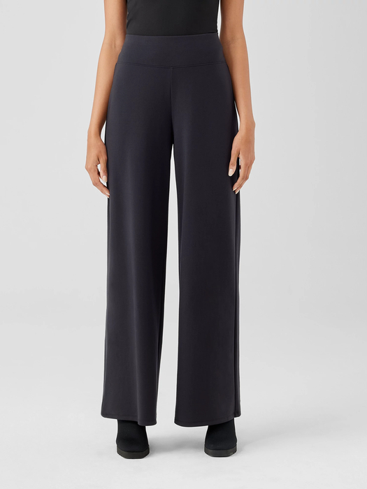 Washable Flex Ponte Wide-Leg Pant