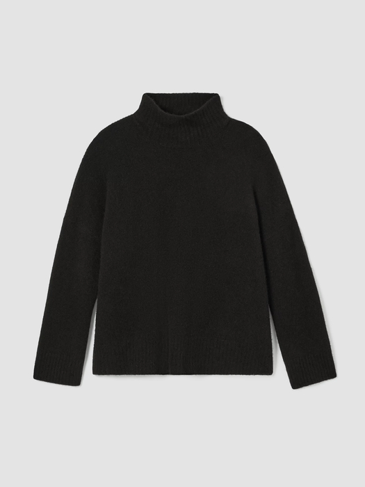 Cashmere Silk Bliss Turtleneck Box-Top