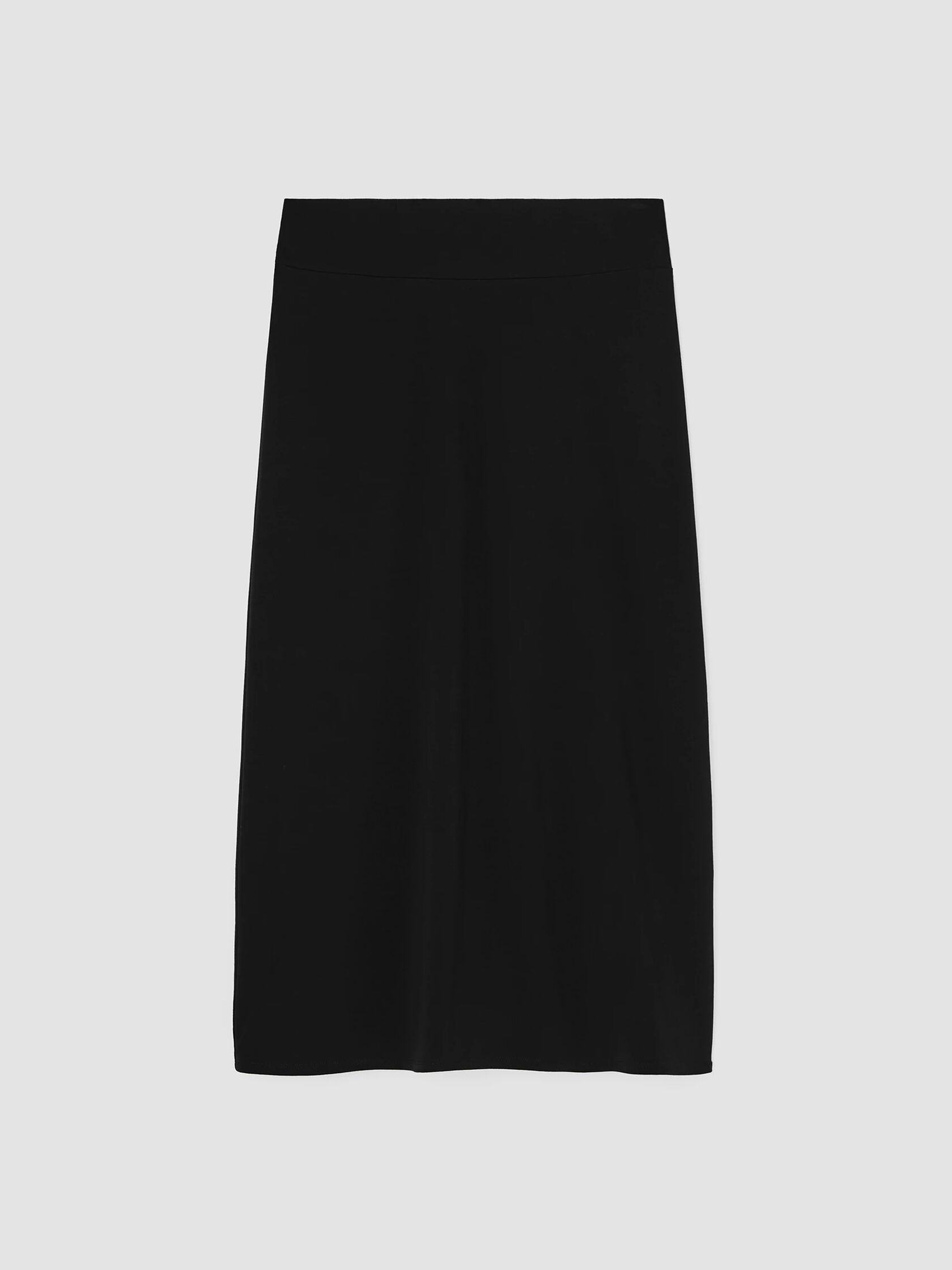 Stretch Jersey Knit A-Line Skirt