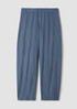 Washable Stretch Crepe Lantern Pant