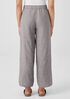 Washed Organic Linen Délavé Wide Trouser Pant