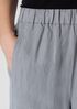 Linen Silk Twill Lantern Pant