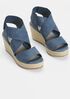 Willow Nubuck Wedge Espadrille