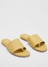 Edge Leather Slide Sandal