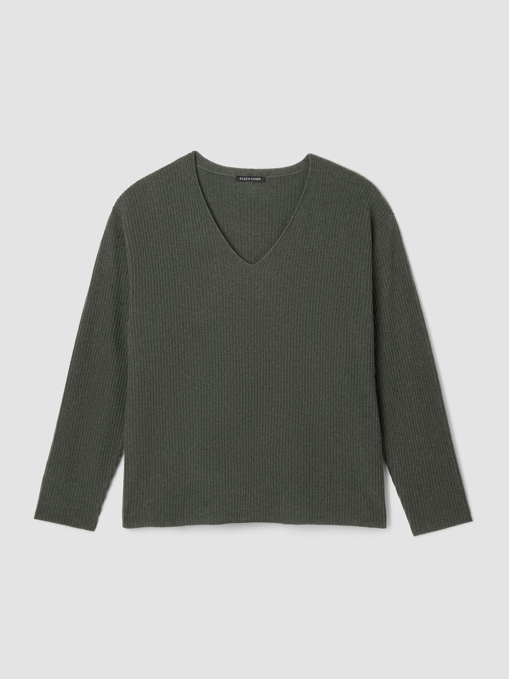 Italian Cashmere V-Neck Top