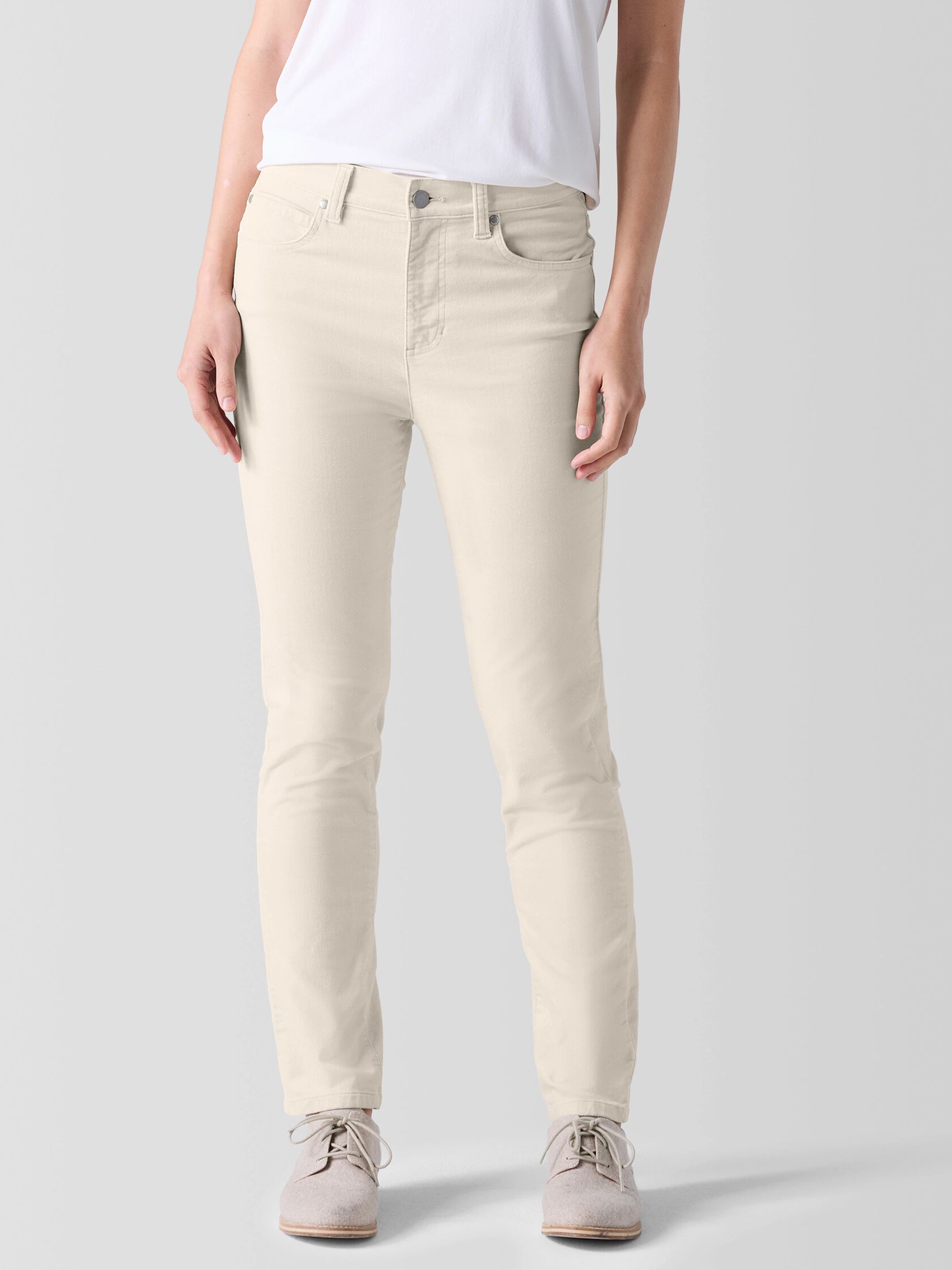 Organic Cotton Stretch Velveteen Pant
