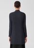 Organic Linen Délavé Rib Long Cardigan