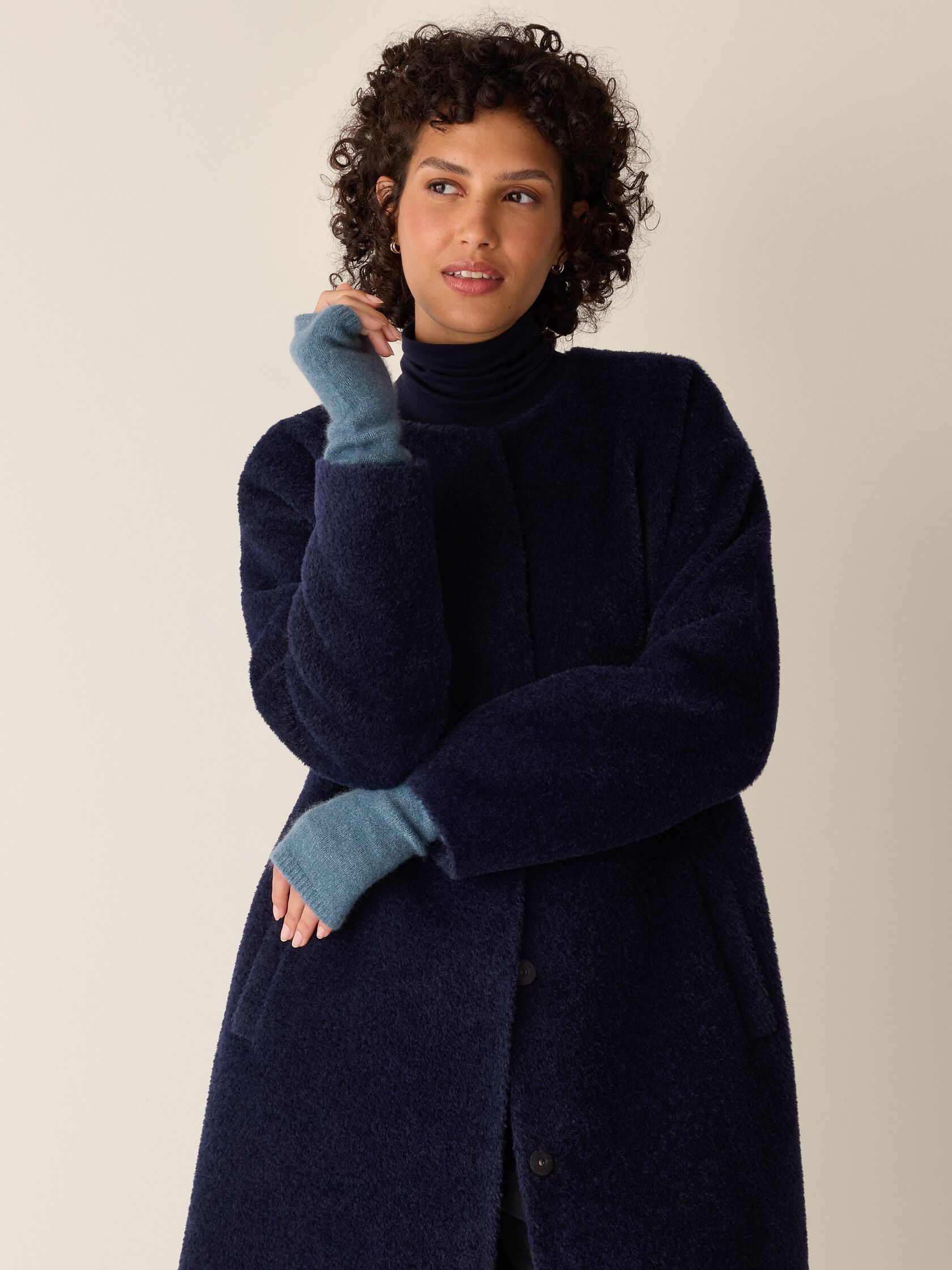 Cashmere Silk Boucle Bliss Glovelettes