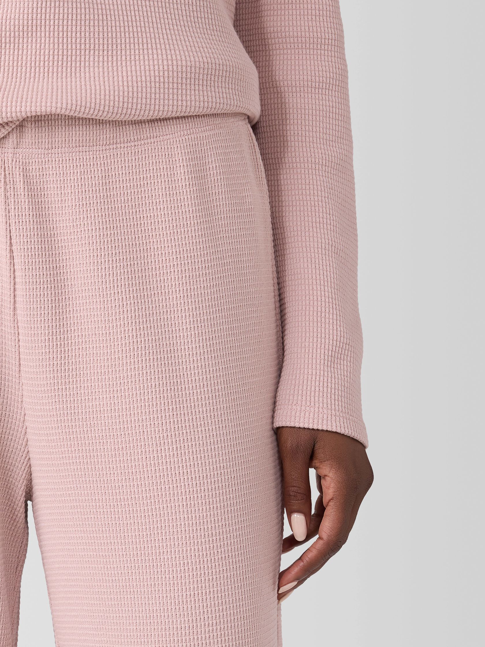 Cozy Organic Cotton Waffle Sleep Pant