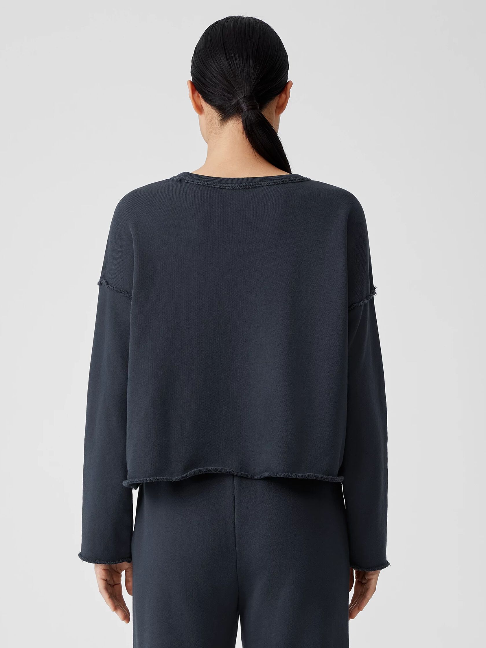 Organic Cotton French Terry Box-Top