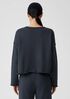 Organic Cotton French Terry Box-Top