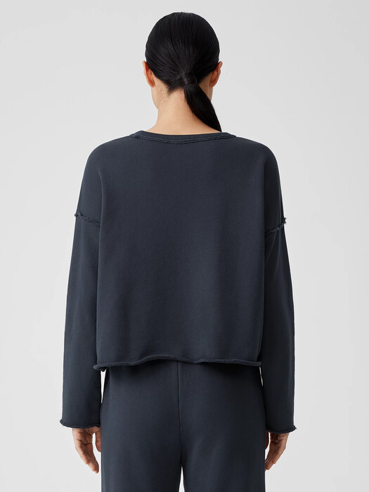 Organic Cotton French Terry Box-Top