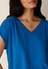 Organic Linen Jersey V-Neck Tee