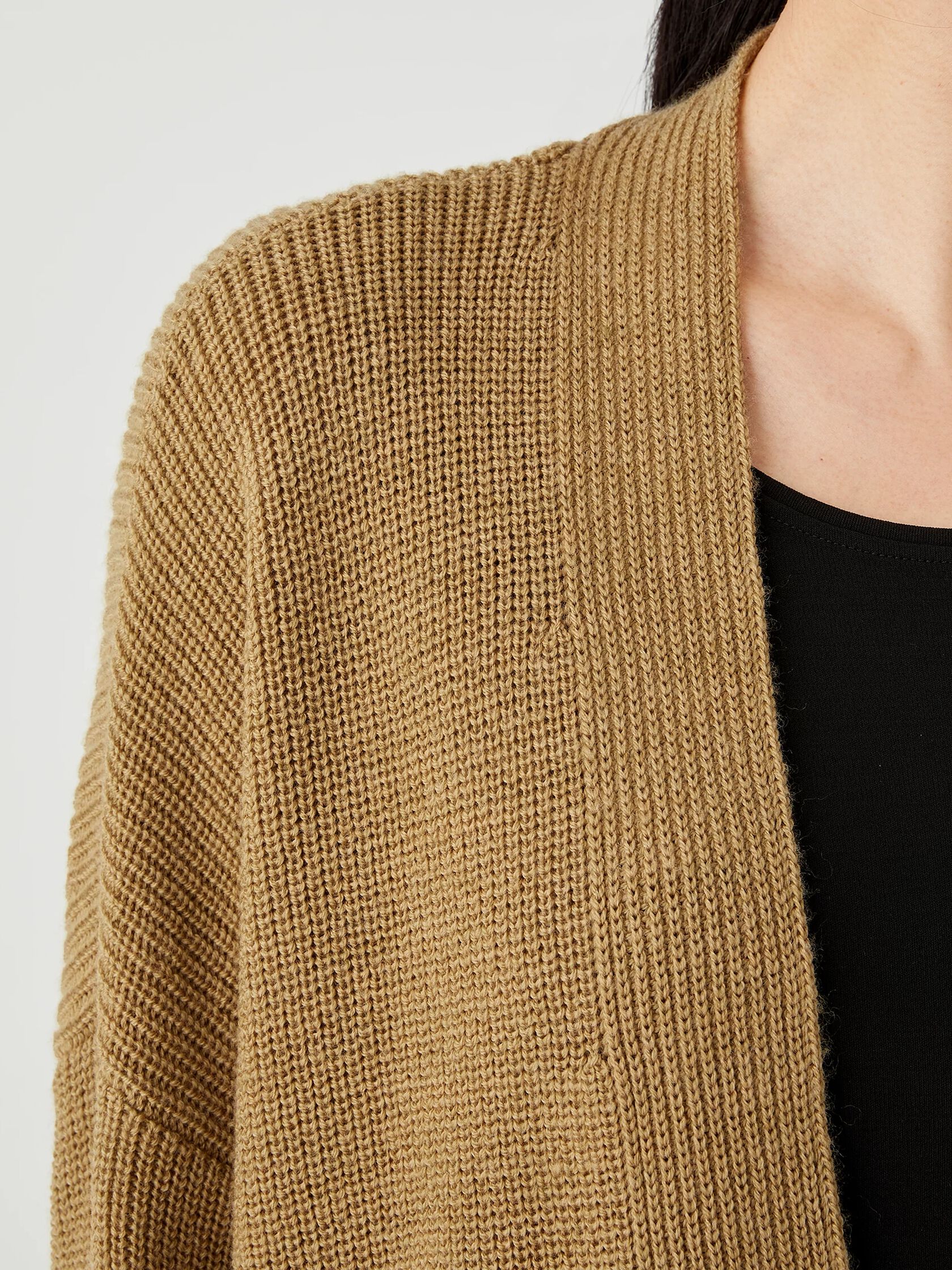 Merino Cardigan in Responsible Wool