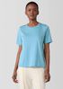 Organic Pima Cotton Jersey Round Neck Tee