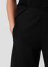 Textured Stretch Rib Lantern Pant