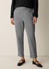 Organic Cotton Pucker Check Tapered Pant