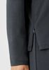 Stretch Jersey Knit Side-Zip Box-Top