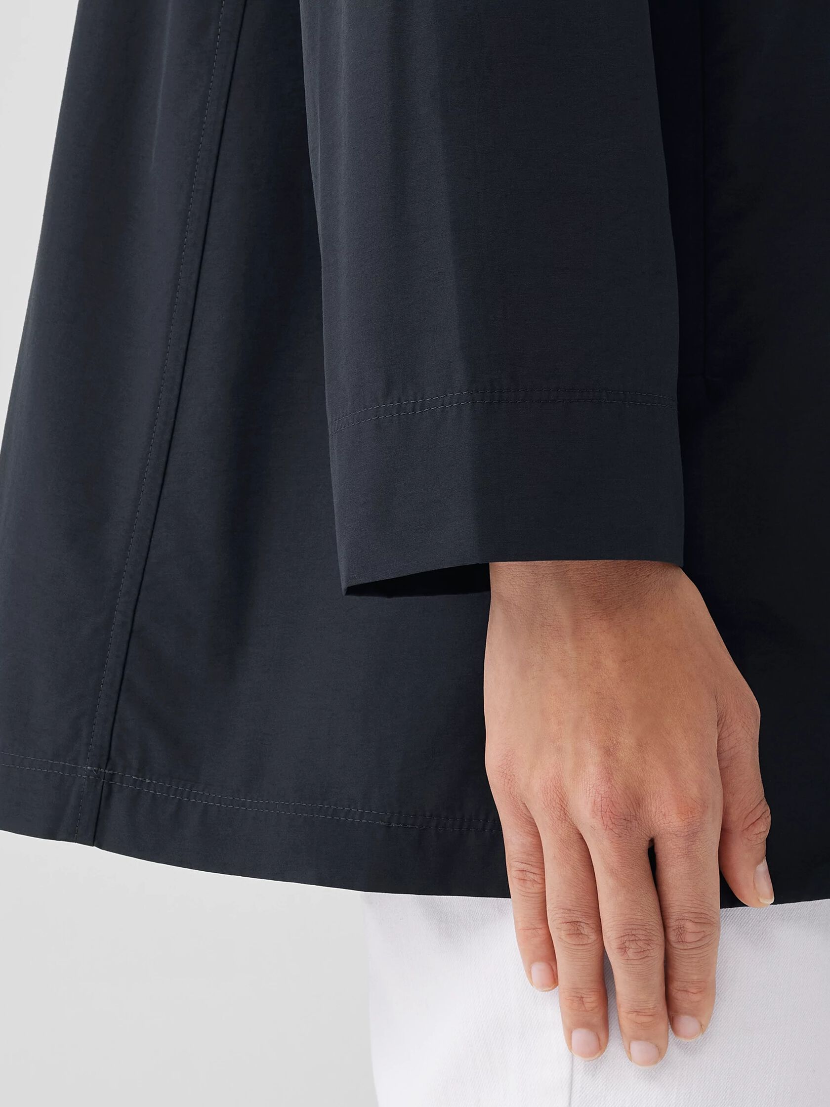 Light Cotton Nylon Car Coat
