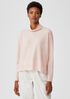 Italian Cashmere Scrunch Neck Top