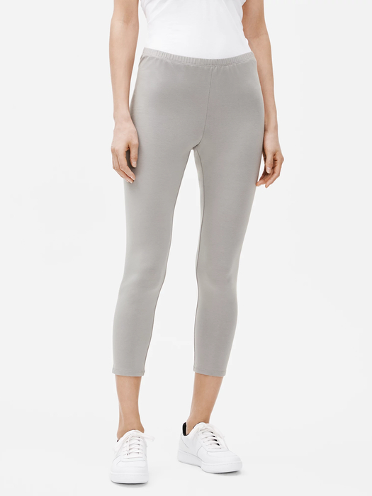 Eileen Fisher Cotton Stretch Leggings Lightweight Organic Cotton