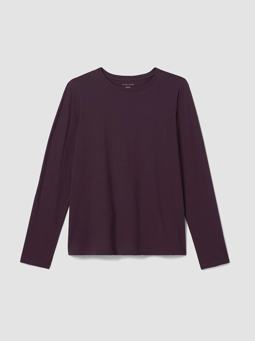 Organic Pima Cotton Jersey Long-Sleeve Tee