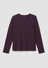 Organic Pima Cotton Jersey Long-Sleeve Tee