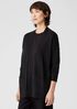 Organic Cotton Linen Slub High Collar Cardigan