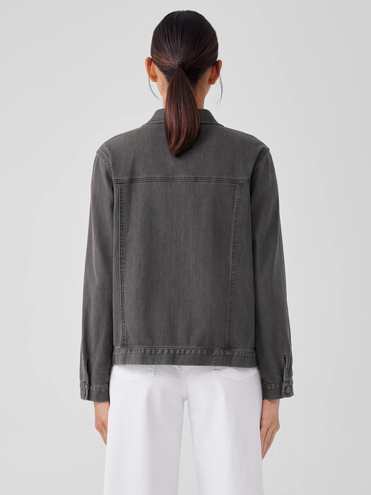 Organic Cotton Stretch Classic Collar Jacket